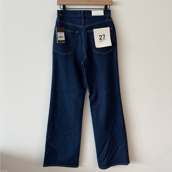 RE/DONE 70s Ultra High Rise Wide Leg Jeans in Rigid Like Wash - Picture 6 of 13